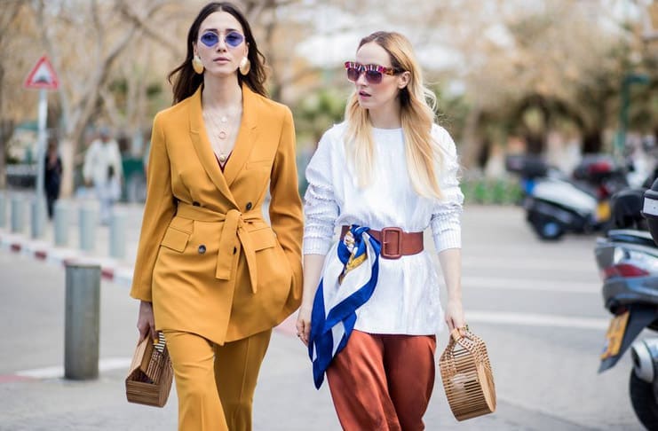 Соломенные сумки и street style — не нужно ждать лето чтобы носить